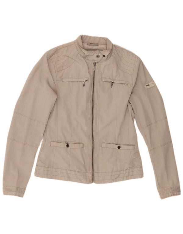 Giacca utility da donna Geox UK 8 Small Poliestere grigio