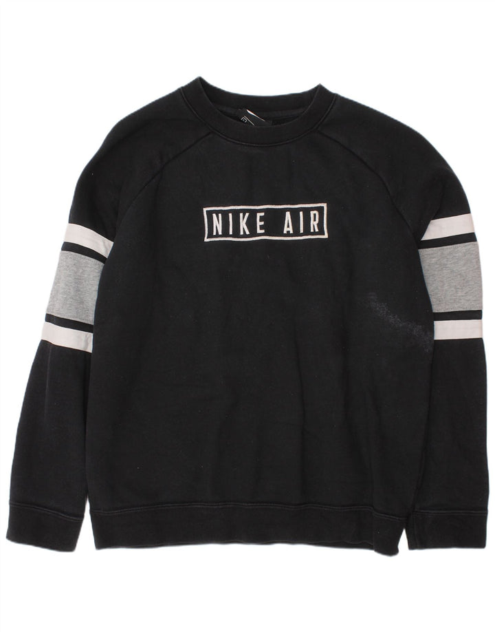 Felpa grafica Nike da bambino, 12-13 anni, grande, colore nero