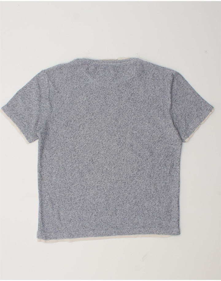 T-shirt Zara da uomo grande grande blu