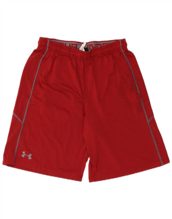 Pantaloncini sportivi Under Armour da uomo Heat Gear poliestere marrone medio