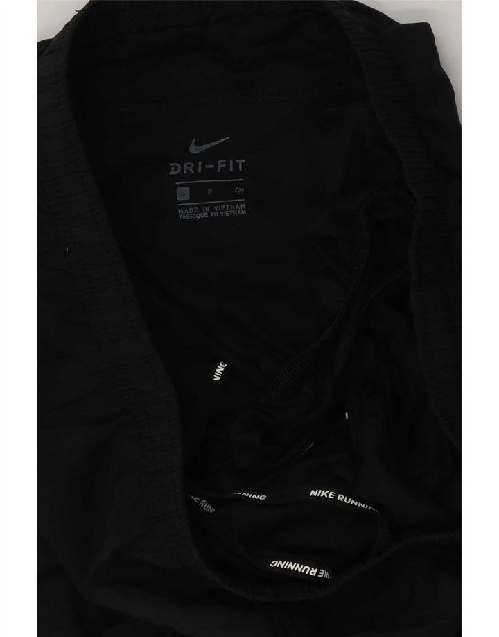 Pantaloncini sportivi Nike da donna Dri Fit UK 8 piccoli poliestere nero