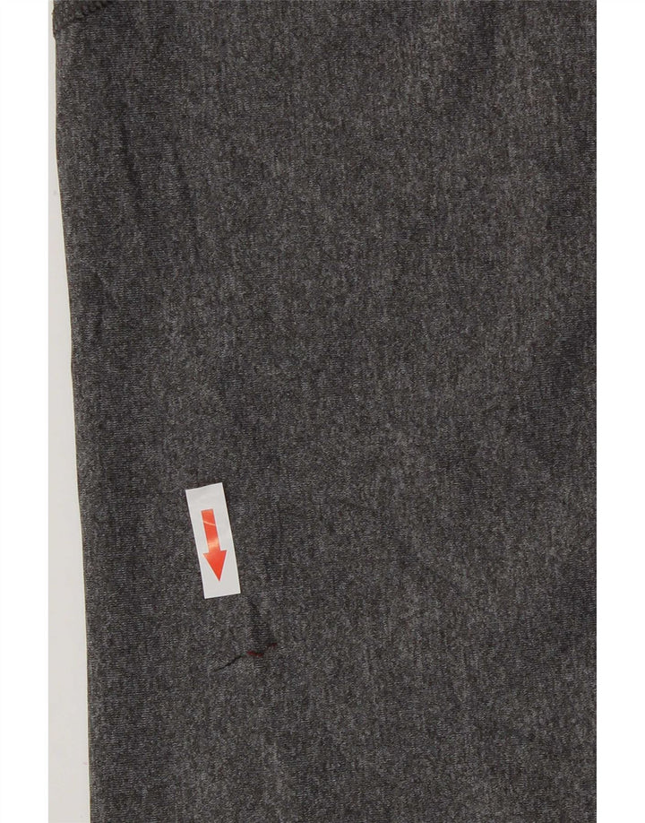 Leggings Capri da donna Under Armour UK 14 Poliestere geometrico grigio grande