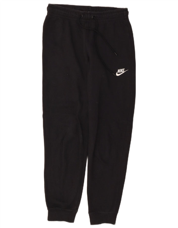 Pantaloni da tuta da donna NIKE Joggers UK 10 piccoli in cotone nero