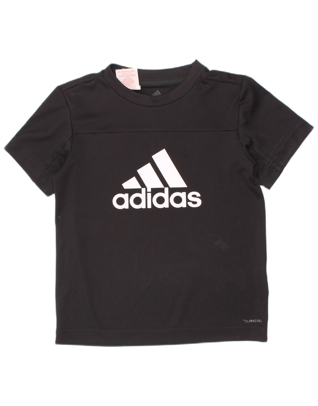 T-shirt grafica Adidas da ragazzo Climacool 5-6 anni 2XS poliestere nero