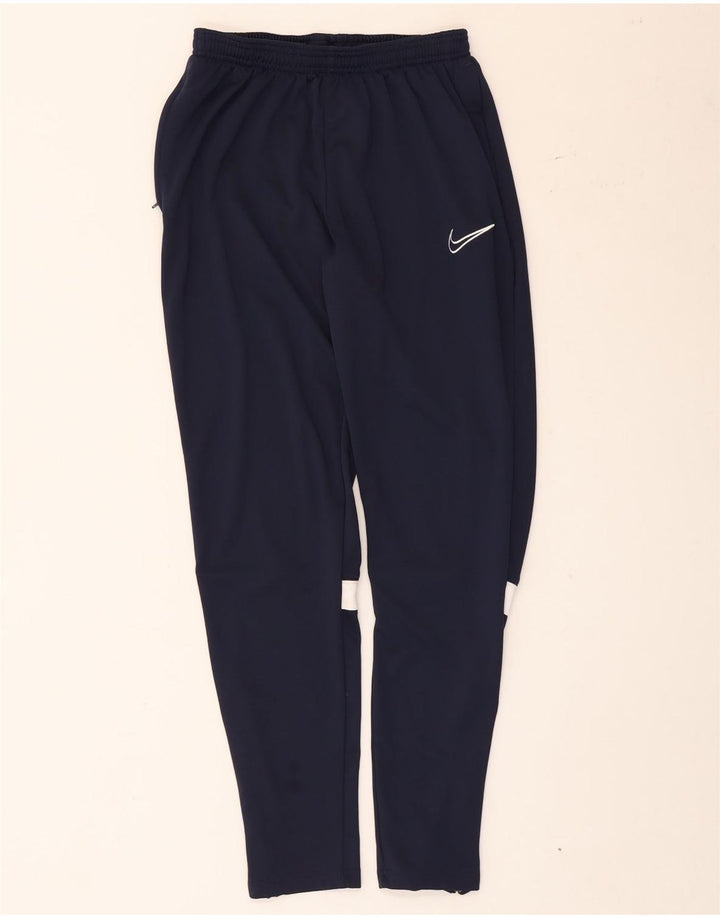 Pantaloni da tuta Nike Dri Fit da uomo color block medio blu navy