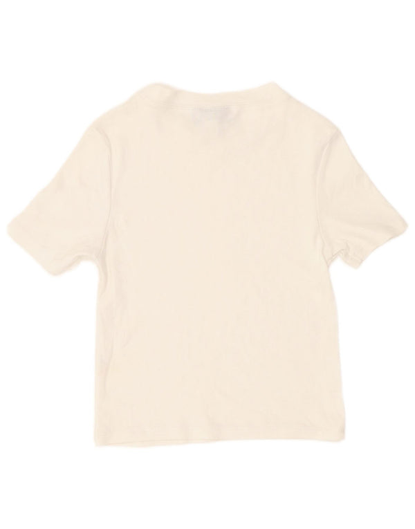 Topshop T-shirt da donna Top UK 4 XS Bianco