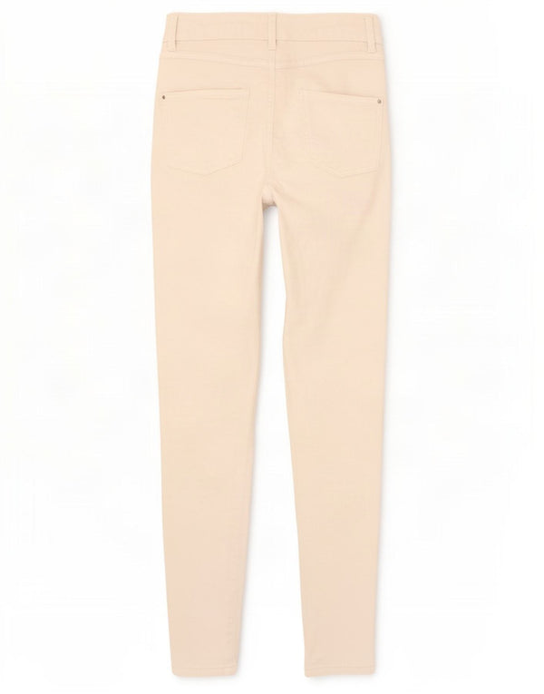 Jeans Jeggings da donna Marks & Spencer UK 10 Small W28 L30 Cotone bianco
