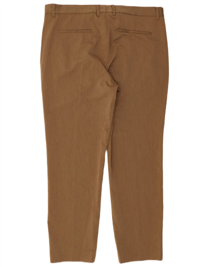 Pantaloni da abito slim da uomo All Saints W36 L30 Poliestere beige