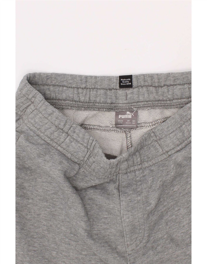 Pantaloncini sportivi Puma da ragazzo 13-14 anni in cotone grigio