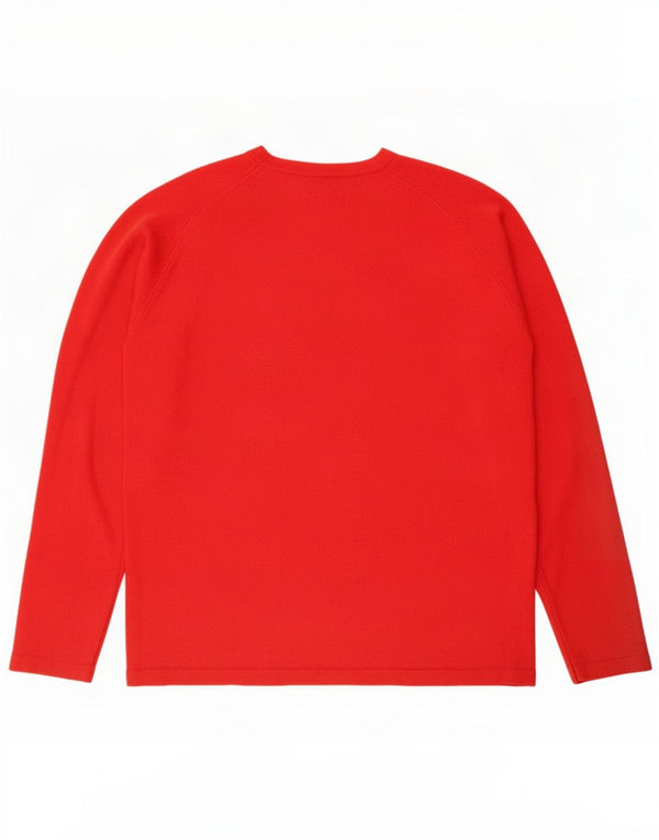 Top Zara da uomo a maniche lunghe XL rosso