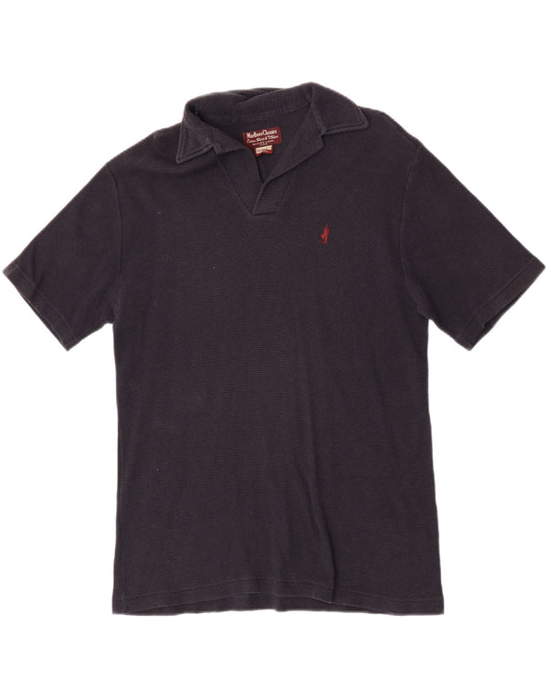 Polo da uomo Marlboro Classics XL Blu navy