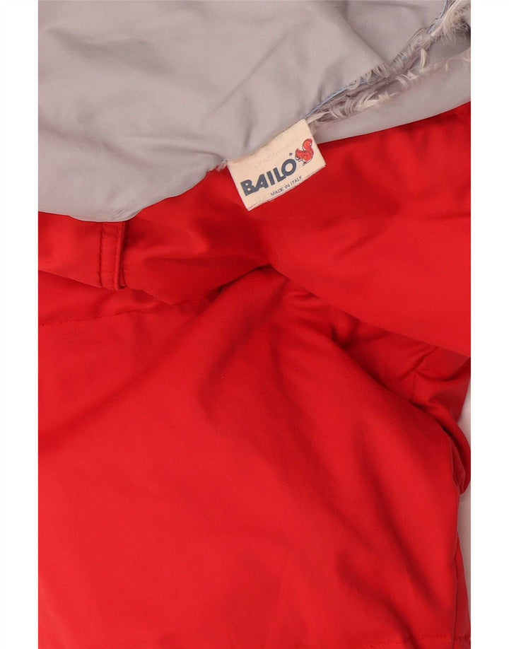 Giubbotto Imbottito Uomo Bailo IT 46 Small Rosso Cotone