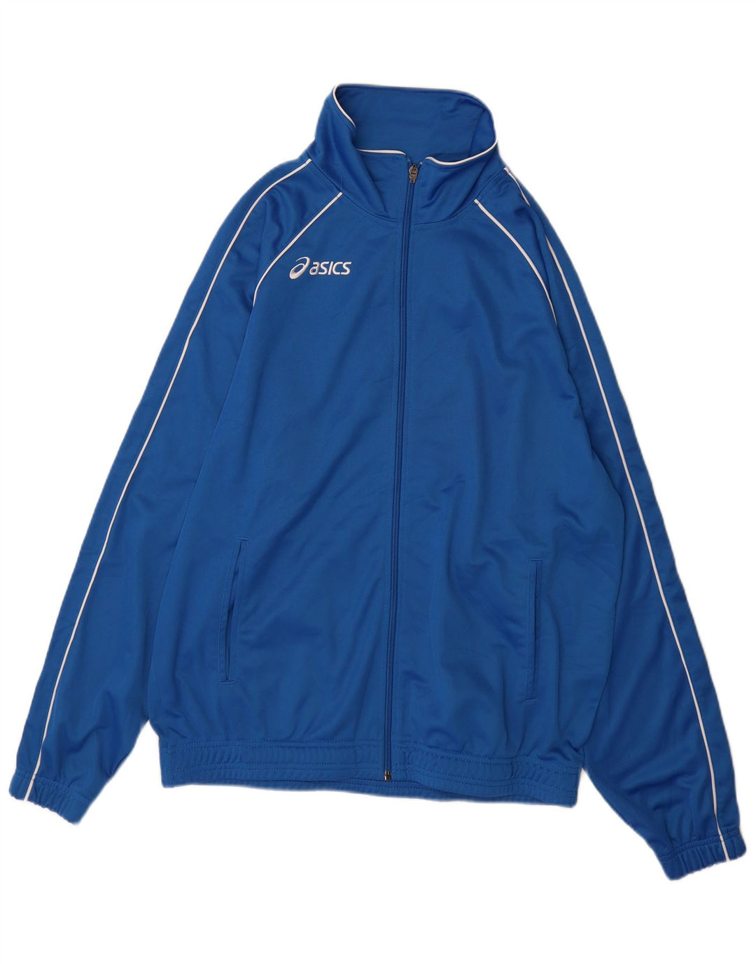 Giacca sportiva da uomo Asics XL blu poliestere