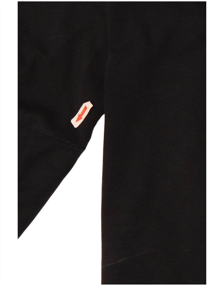 Felpa da uomo Puma Jumper Medium Black Colourblock in poliestere