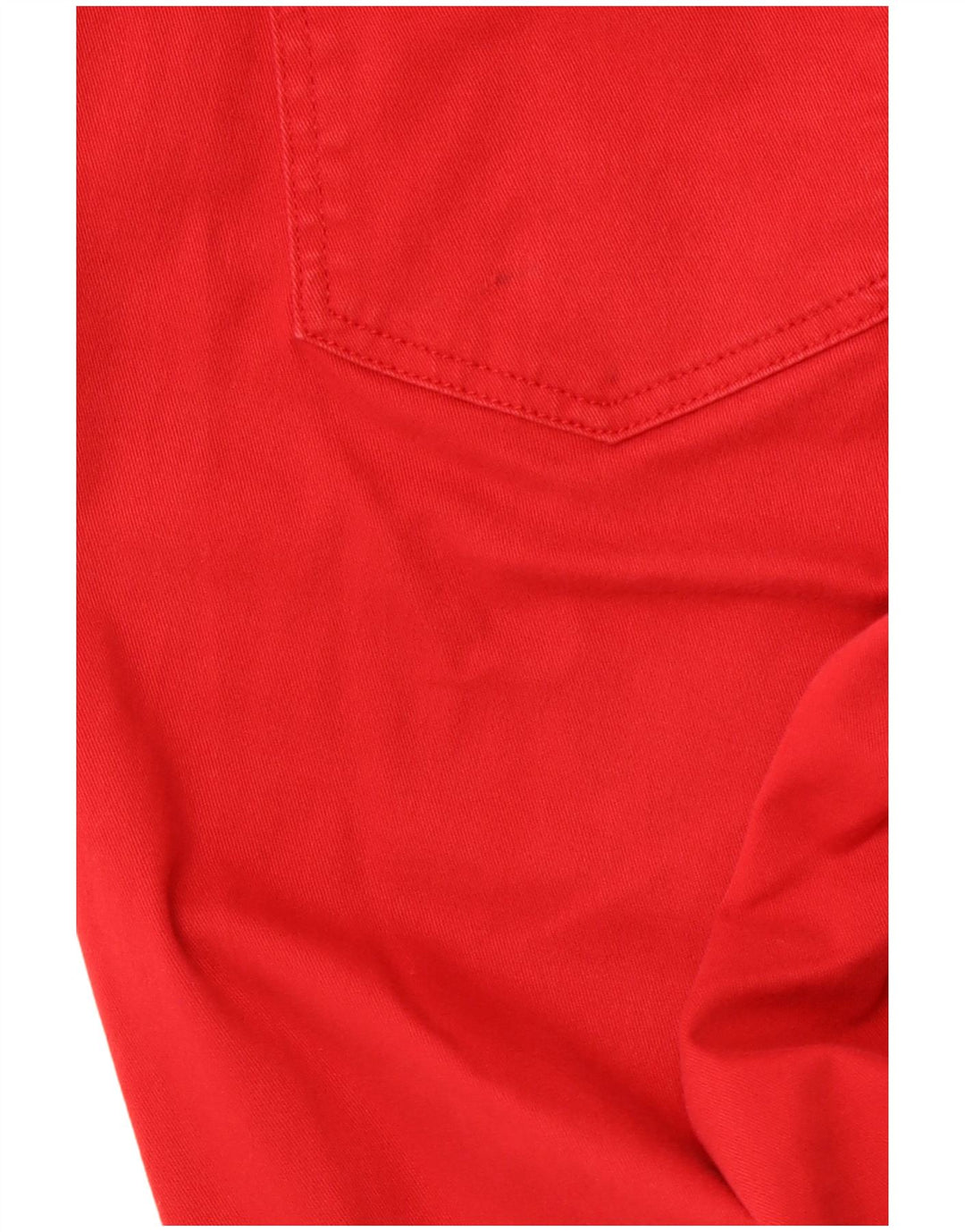 Pantaloni casual skinny da donna REISS UK 12 medi W30 L32 cotone rosso