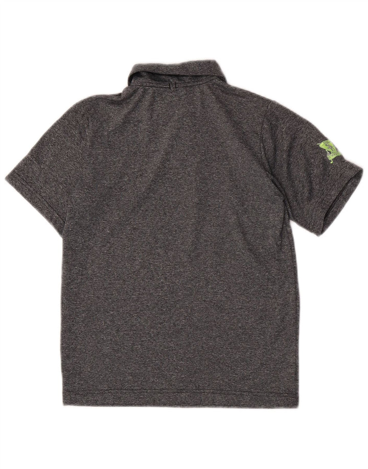 Polo Nike da ragazzo Dri Fit 8-9 anni Small Grigio Colourblock in poliestere