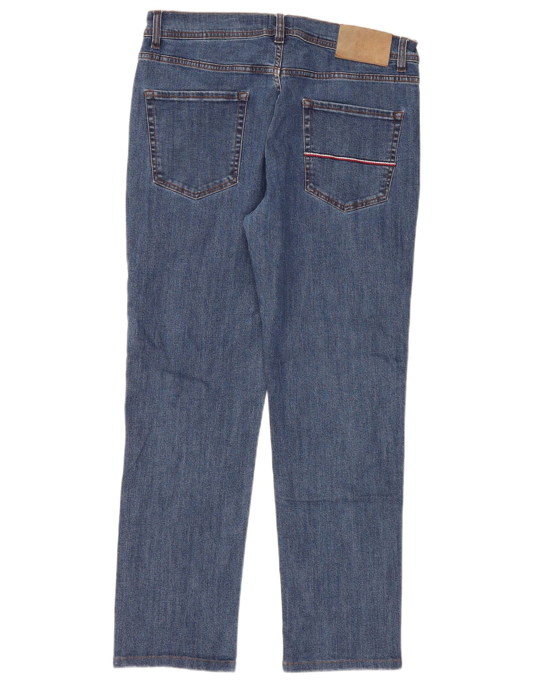 Jeans dritti da donna Tommy Hilfiger W36 L28 cotone blu