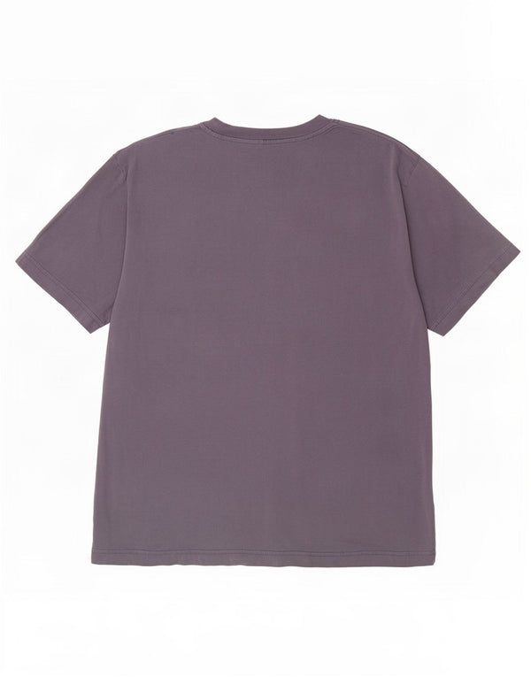 T-shirt Cos da uomo dalla vestibilità comoda, top in cotone blu navy medio