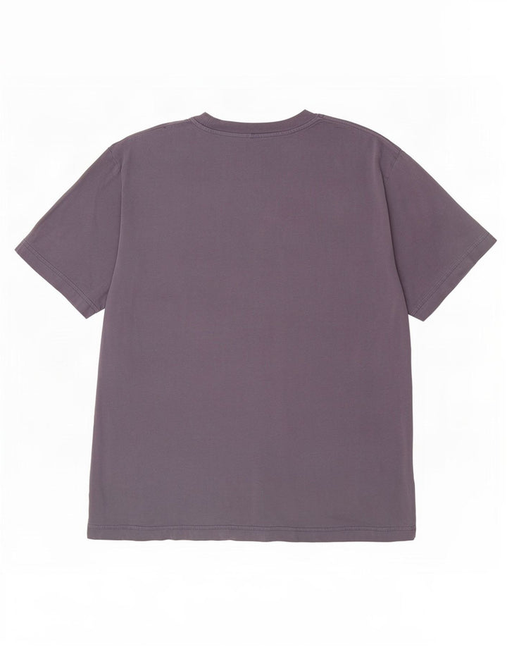 T-shirt Cos da uomo dalla vestibilità comoda, top in cotone blu navy medio