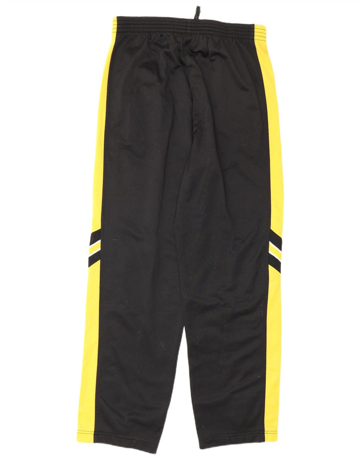 Pantaloni da tuta da uomo Asics grandi in poliestere color block blu navy