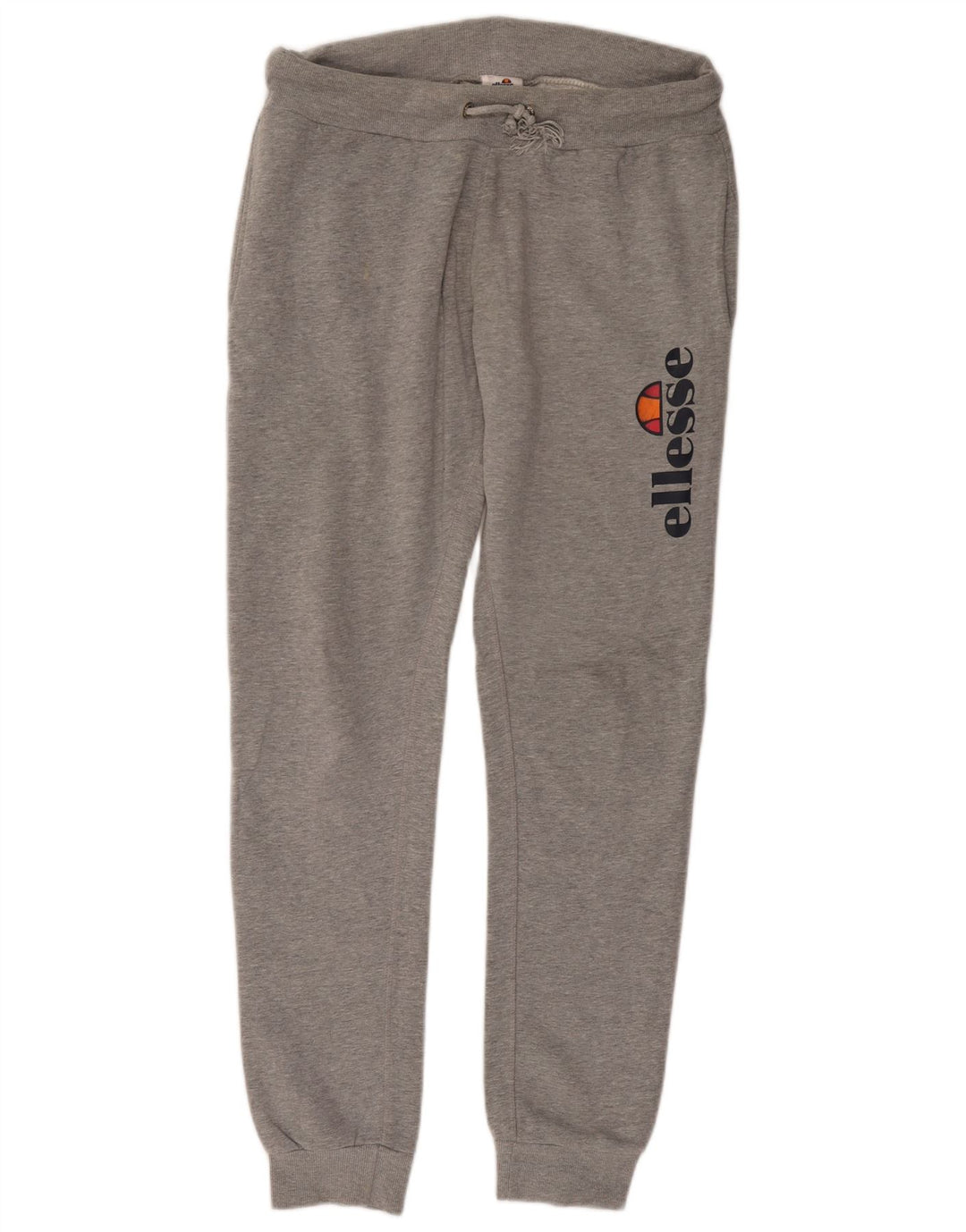 Ellesse Pantaloni da tuta da uomo con grafica Joggers Cotone chiazzato grigio medio