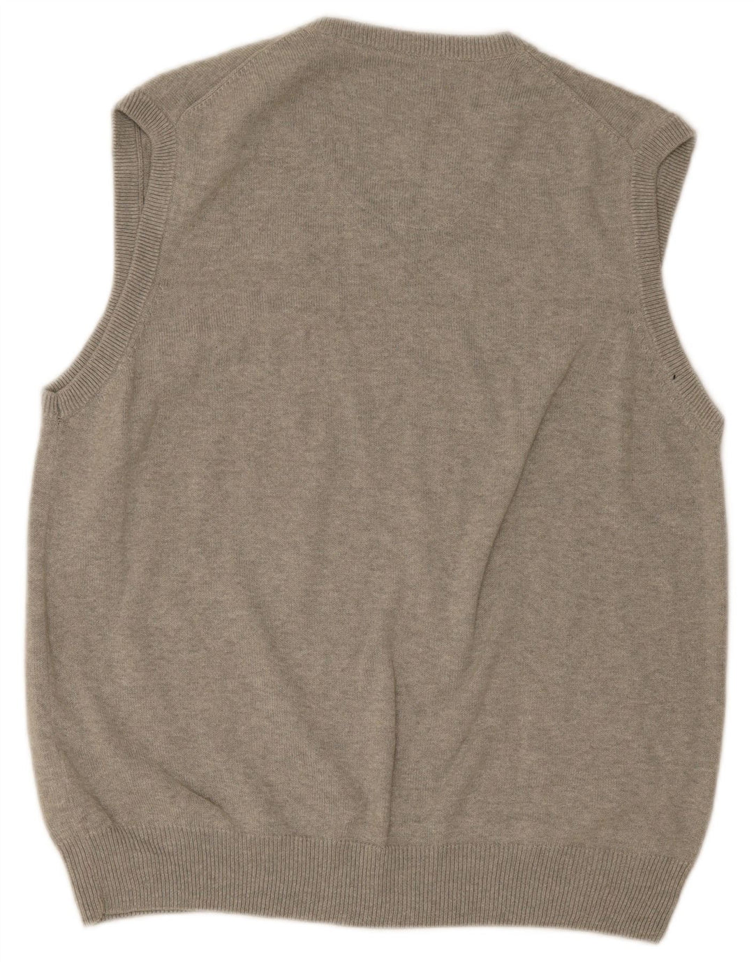 Canotta da uomo Marks & Spencer blu Harbour Vest grande cotone grigio