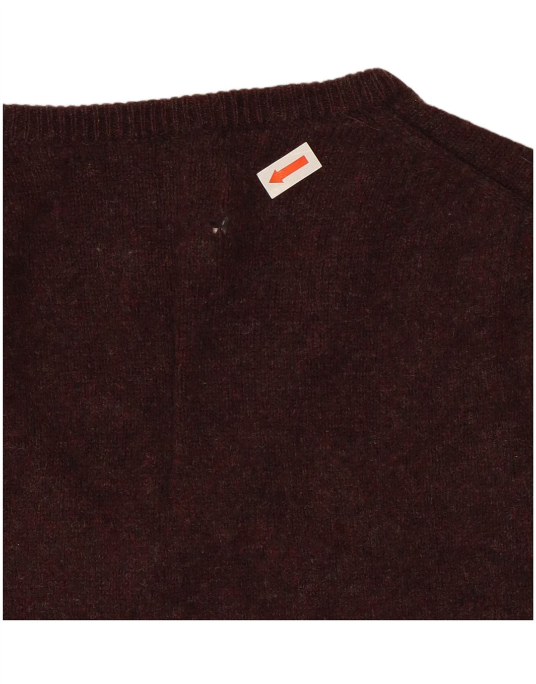 Canottiera da uomo Marks & Spencer, grande, in lana screziata marrone