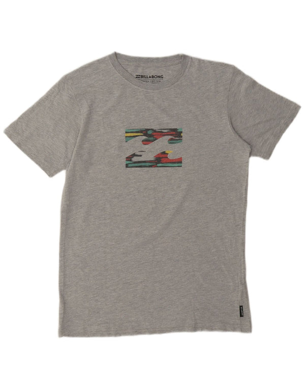 Maglietta grafica da ragazzo Billabong Top 15-16 anni in cotone grigio