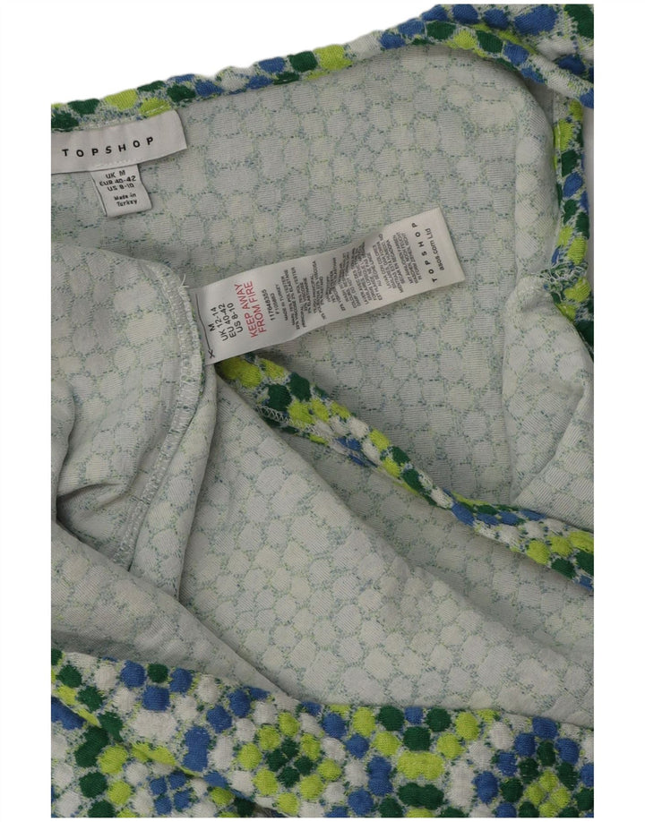 Topshop Prendisole da donna UK 12 Poliestere Ikat medio multicolore