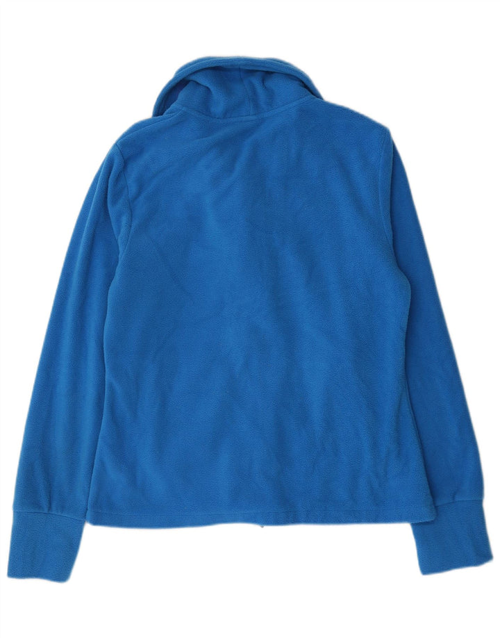 Giacca in pile da donna Bench UK 14 Large Blu Poliestere