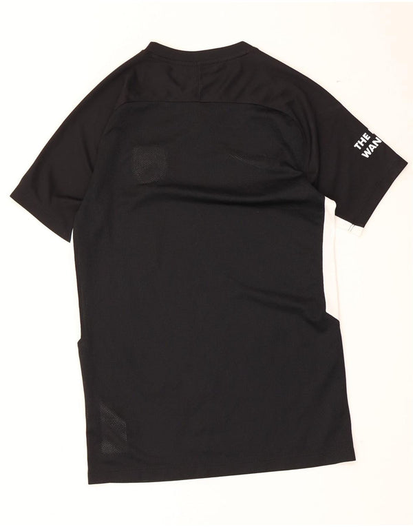 T-shirt grafica Nike Tooting Celtic da uomo, piccola, color block nero