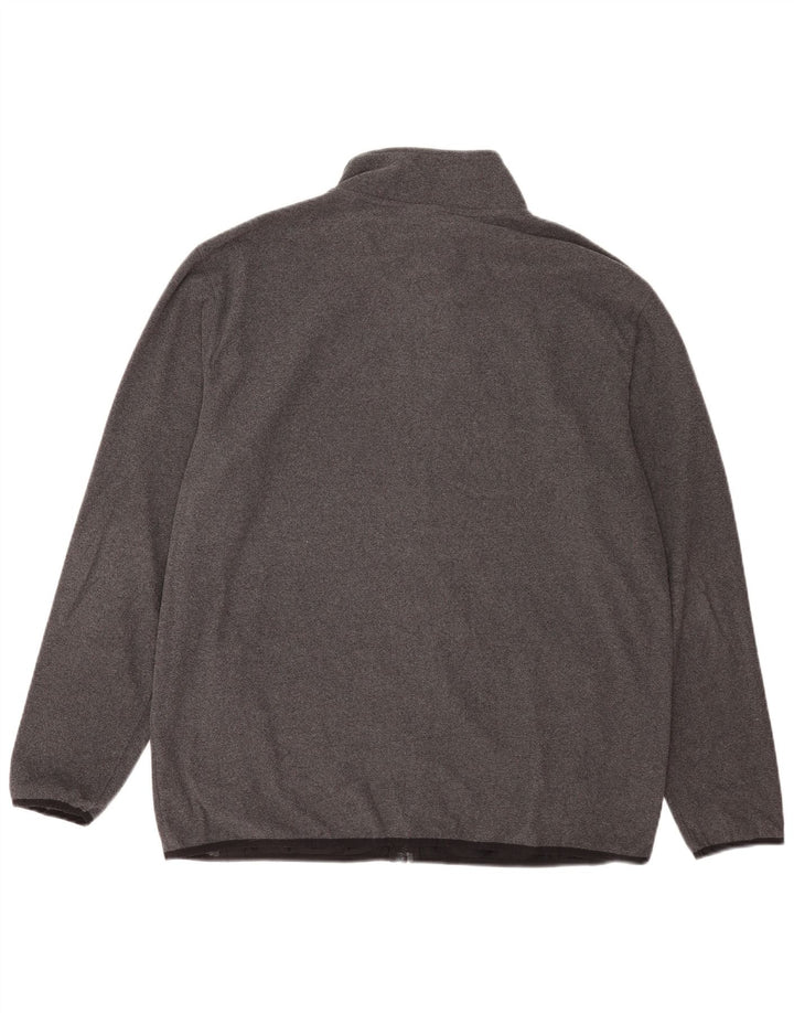 Giacca in pile da uomo Calvin Klein UK 44 2XL Poliestere grigio