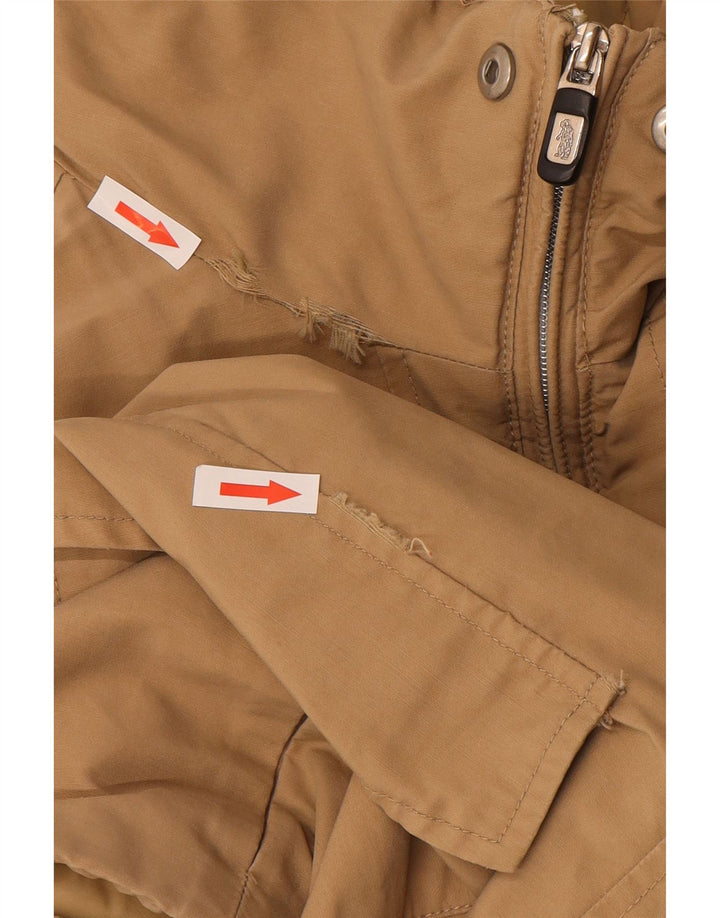 Giacca imbottita da uomo Refrigue UK 42 XL Nylon beige