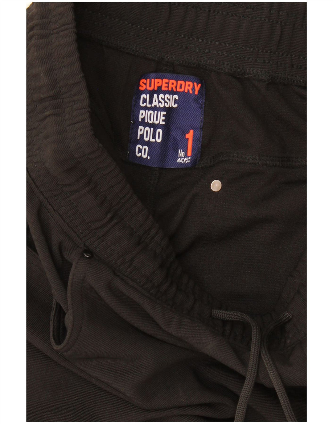 Pantaloni da tuta da uomo Superdry medi neri