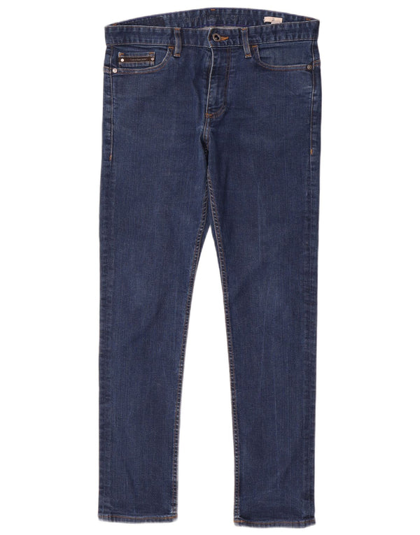 Jeans Calvin Klein da donna Mince Slim W32 L30 cotone blu