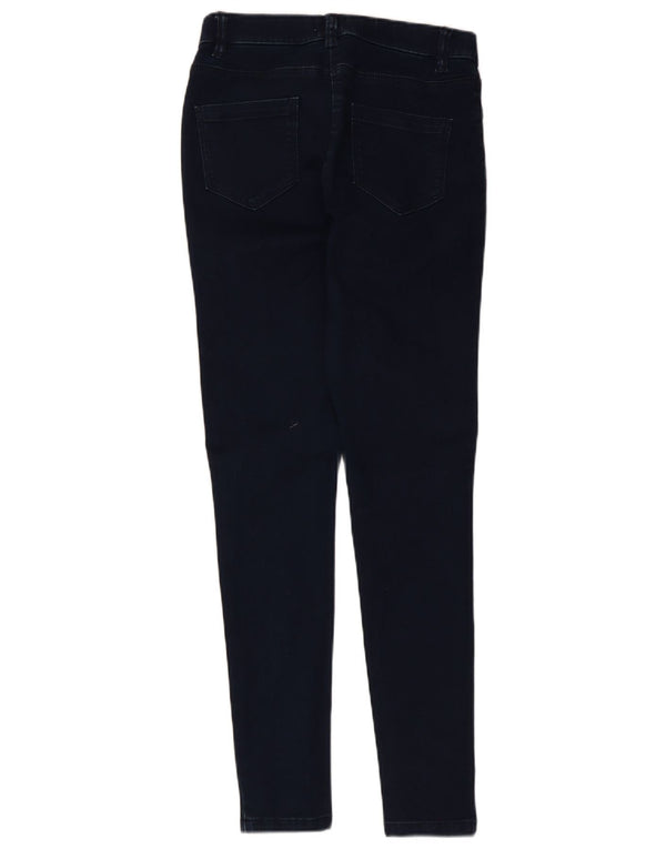 Jeans skinny da donna M&Co UK 10 Small W26 L28 Cotone blu navy