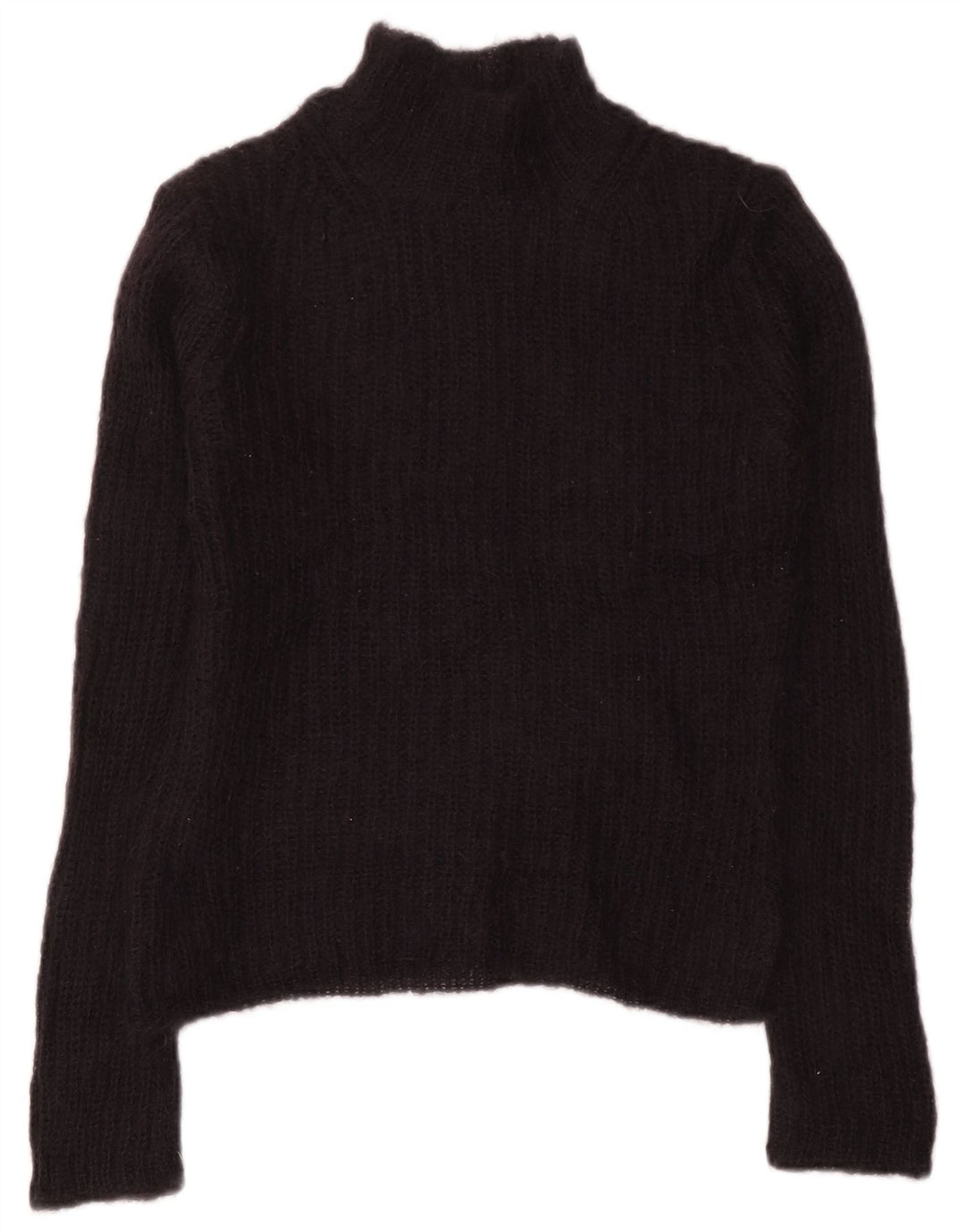 Maglione maglione collo alto da donna French Connection UK 10 piccolo nero