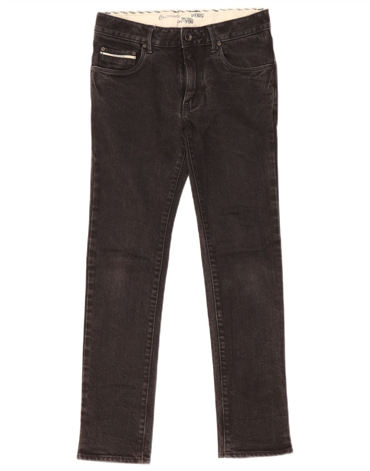 Jeans slim da donna Vans W26 L27 cotone nero