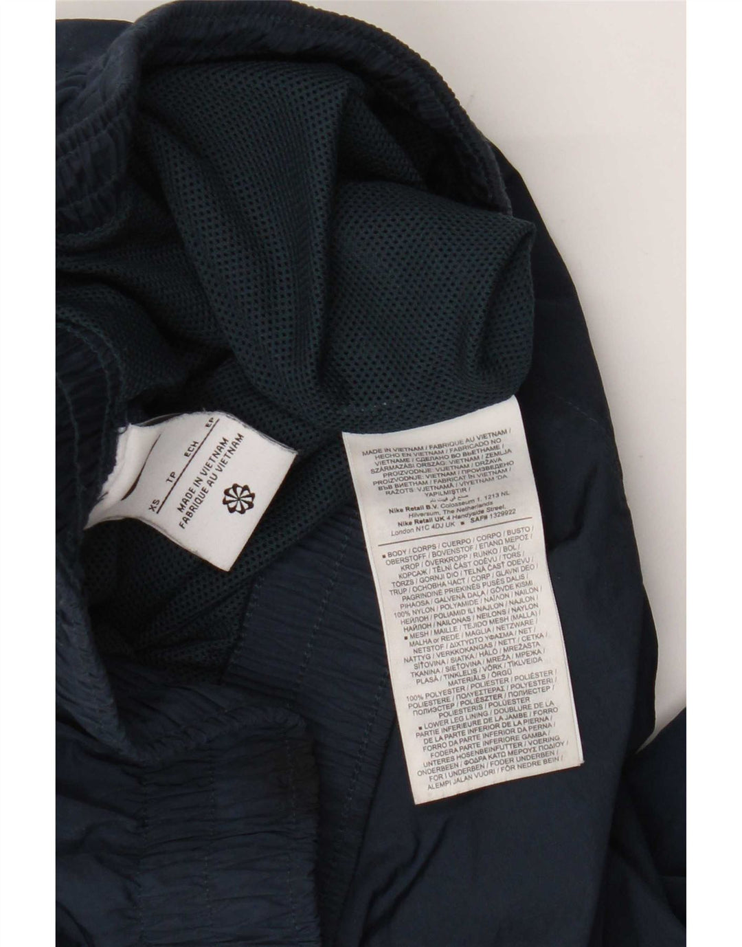 Pantaloni da tuta da uomo Nike Joggers XS blu navy poliestere