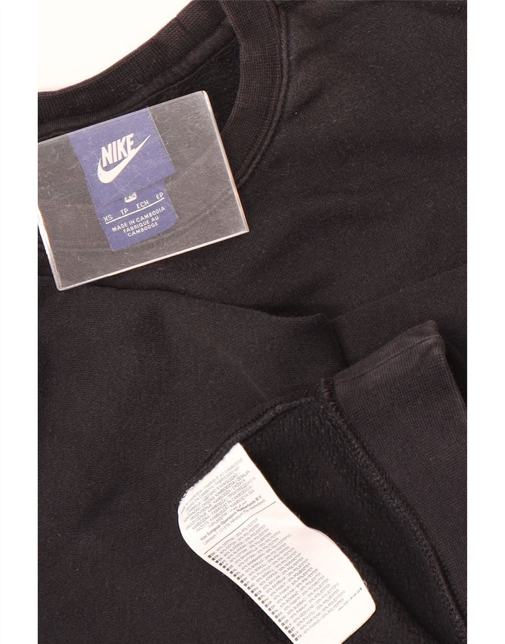 Felpa Nike Uomo Maglia XS Nera Cotone