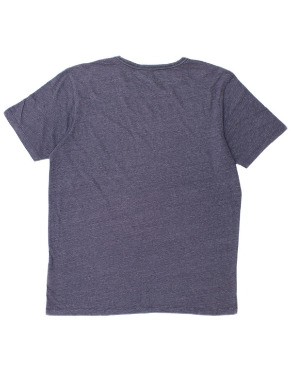 ANIMAL T-shirt grafica da uomo Top grande in poliestere blu navy