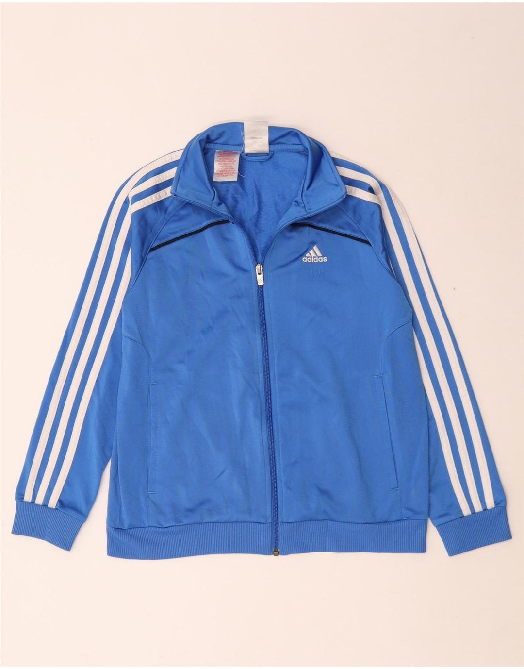 Giacca da tuta da ragazzo Adidas 11-12 anni in poliestere blu