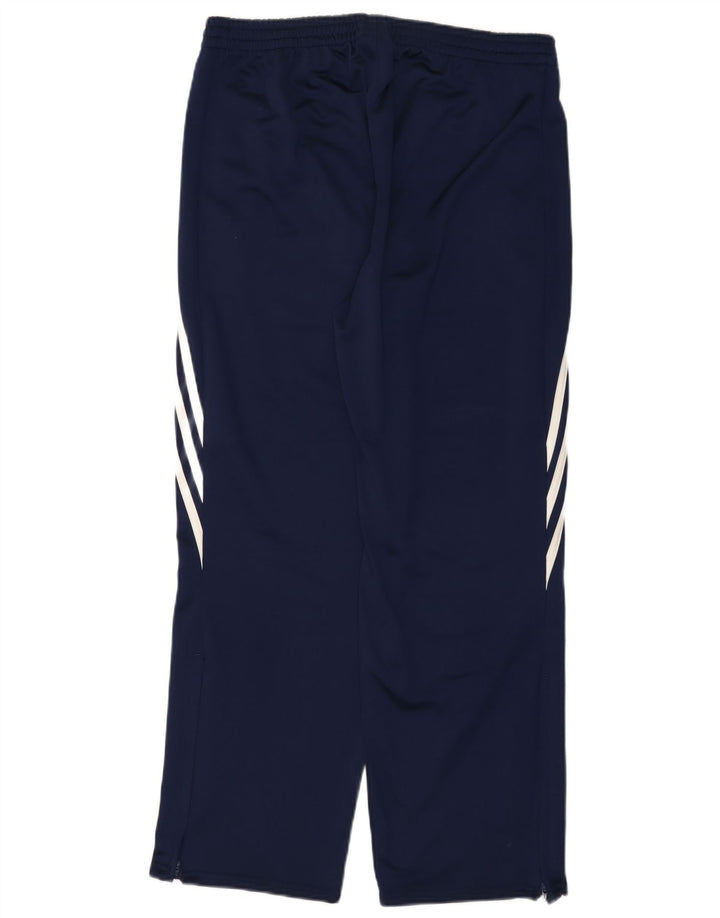 Pantaloni da tuta da donna Adidas UK 14 Large Blu Navy Poliestere