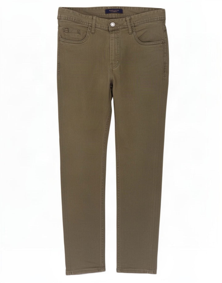 Jeans slim da uomo Zara EU 40 medio W31 L28 kaki