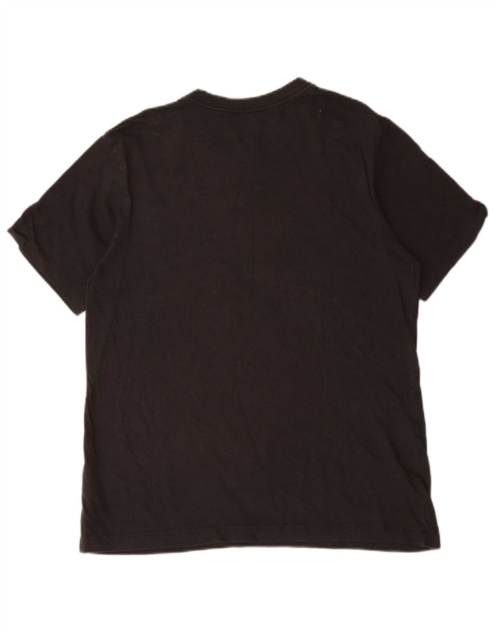 T-shirt grafica Nike Sydney Thunder da uomo in cotone medio nero