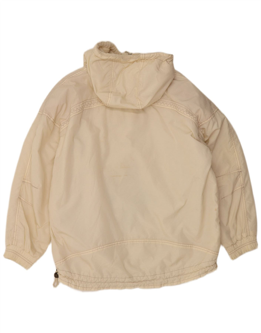 Giacca anorak da donna con cappuccio Silvy EU 38 medio bianco sporco Paisley