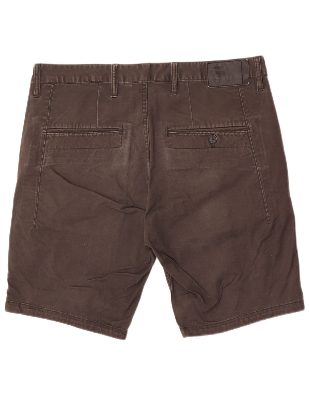 Pantaloncini chino da uomo G-Star W34 Large in cotone grigio