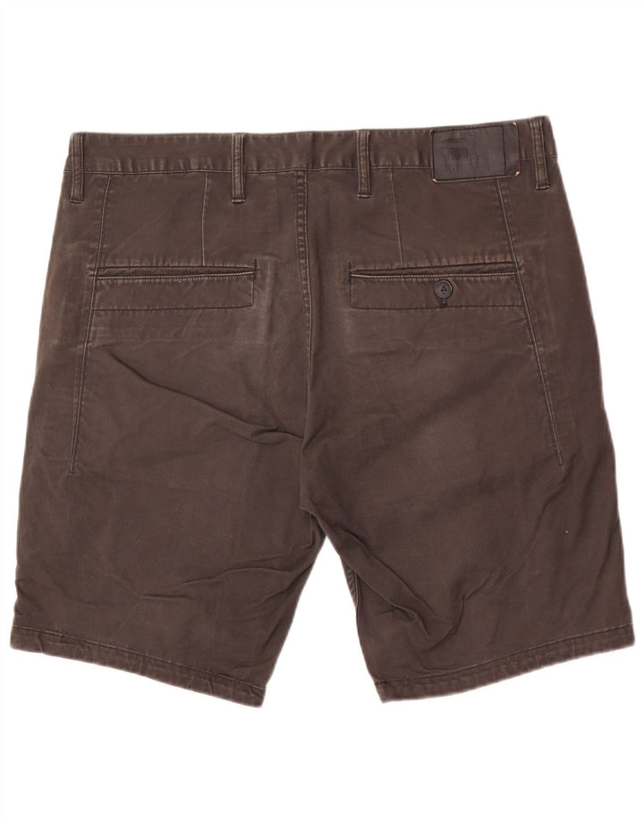 Pantaloncini chino da uomo G-Star W34 Large in cotone grigio