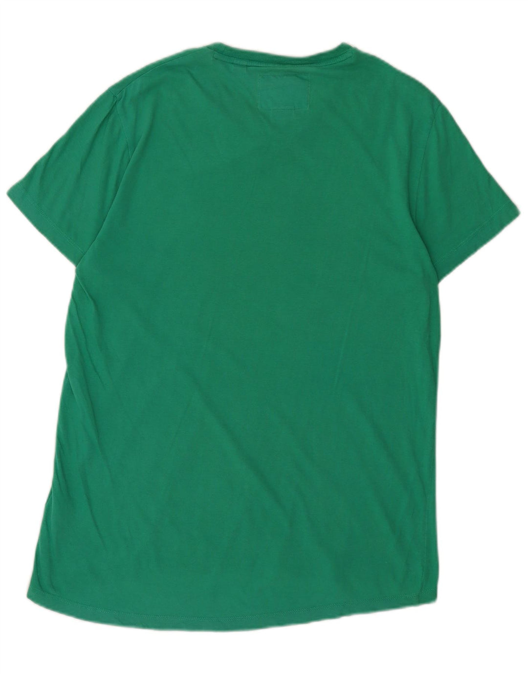 T-shirt da uomo SUPERDRY Top grande in cotone verde