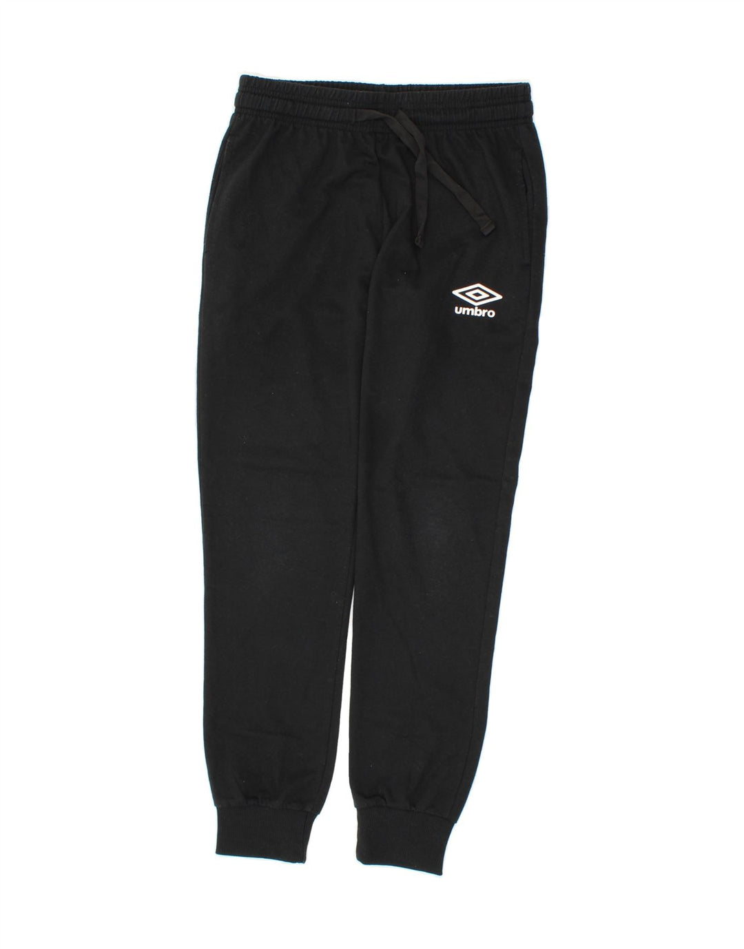 UMBRO Boys Tracksuit Trousers Joggers 13-14 Years Medium Black Cotton Vintage Umbro and Second-Hand Umbro from Messina Hembry 
